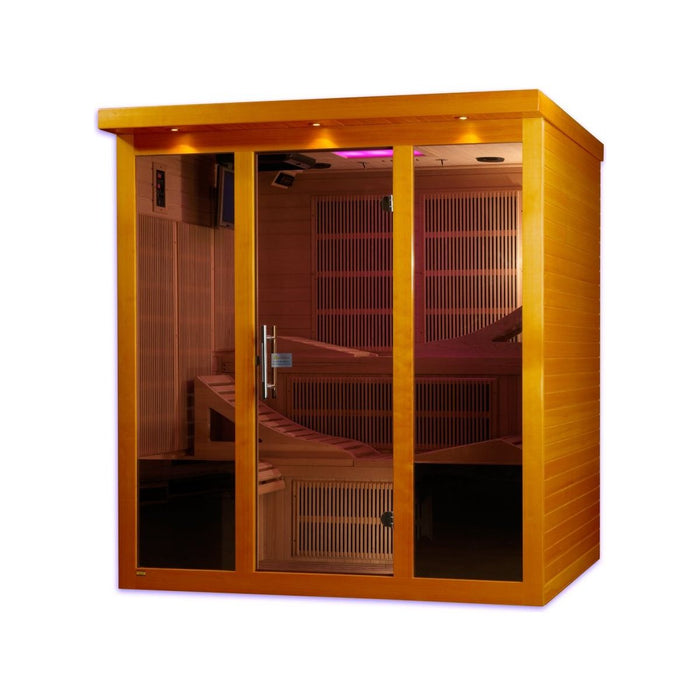Dynamic Monaco Ultra Low EMF Infrared Sauna - West Coast Saunas - DYN-6996-01