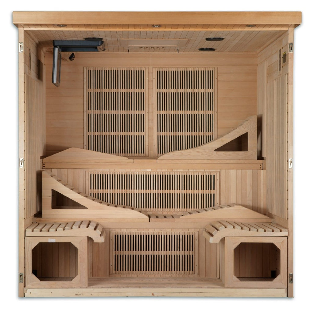 Dynamic Monaco Ultra Low EMF Infrared Sauna - West Coast Saunas - DYN-6996-01