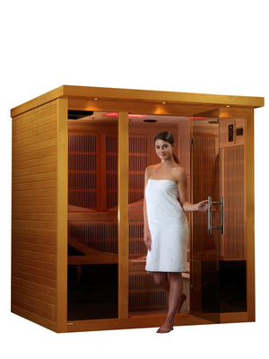 Dynamic Monaco Ultra Low EMF Infrared Sauna - West Coast Saunas - DYN-6996-01