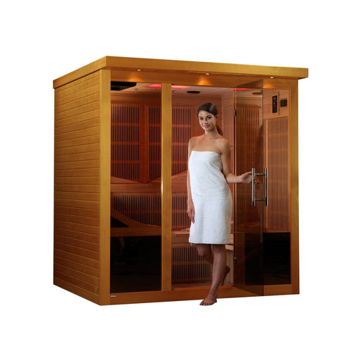 Dynamic Monaco Ultra Low EMF Infrared Sauna - West Coast Saunas - DYN-6996-01