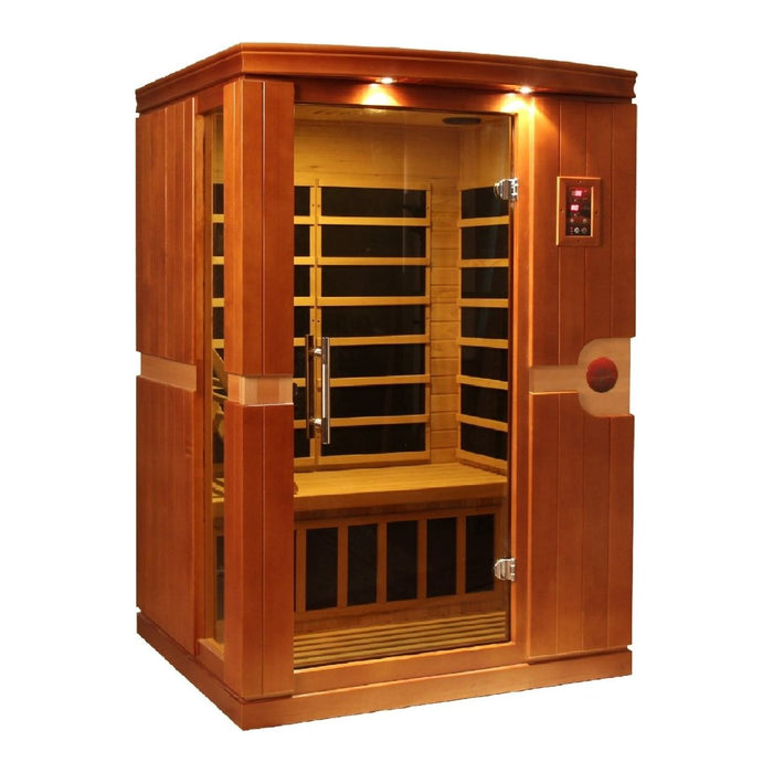 Dynamic Venice 2-person FAR Infrared Sauna - West Coast Saunas - DYN-6210-01