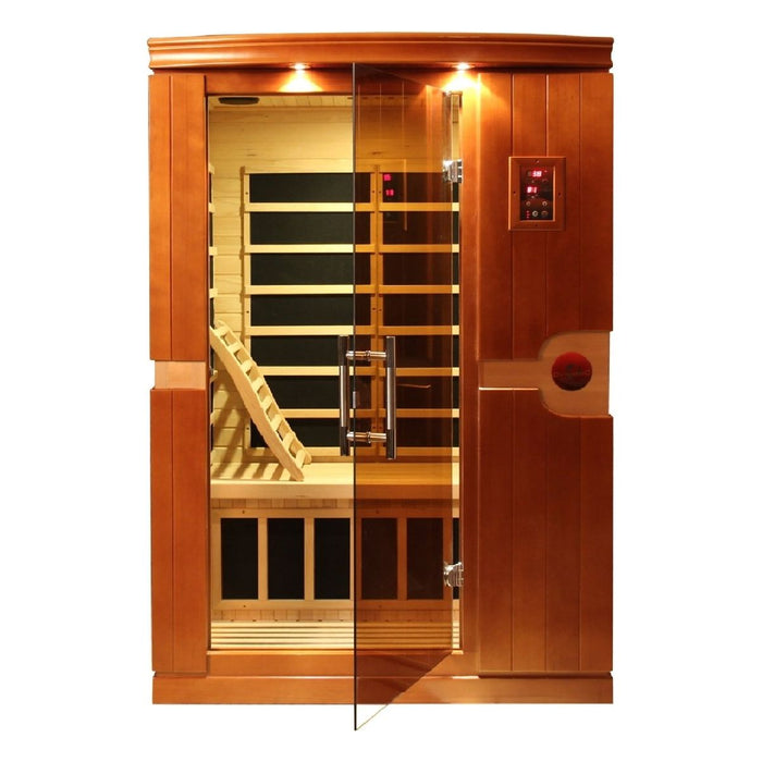 Dynamic Venice 2-person FAR Infrared Sauna - West Coast Saunas - DYN-6210-01