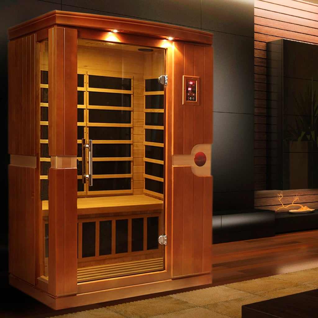 Dynamic Venice 2-person FAR Infrared Sauna - West Coast Saunas - DYN-6210-01