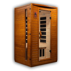 Dynamic Versailles 2-person FAR Infrared Sauna - West Coast Saunas - DYN-6202-03