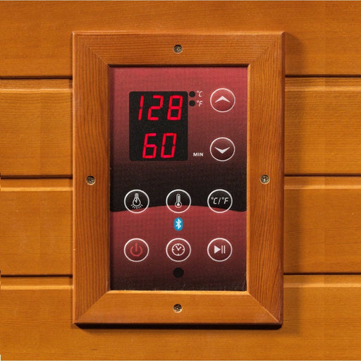 Dynamic Versailles 2-person FAR Infrared Sauna - West Coast Saunas - DYN-6202-03