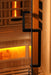 Golden Designs 2-Person FAR Infrared Sauna with Himalayan Salt Bar - West Coast Saunas - GDI-8020-02