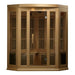 Maxxus 3-Person Corner FAR Infrared Sauna - West Coast Saunas - MX-K356-01