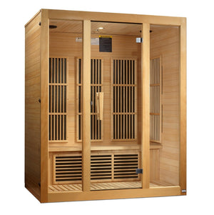 Maxxus Bellevue 3-Person FAR Infrared Sauna - West Coast Saunas - MX-J306-01