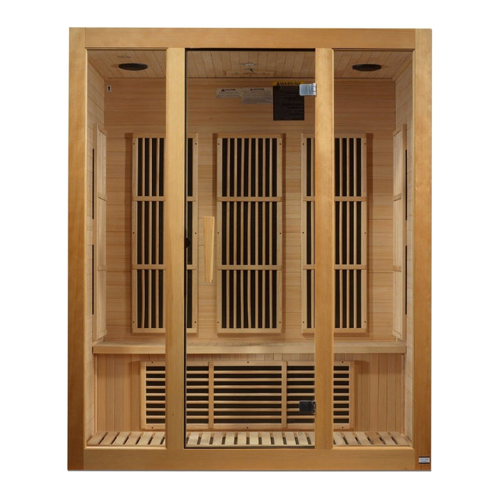 Maxxus Bellevue 3-Person FAR Infrared Sauna - West Coast Saunas - MX-J306-01